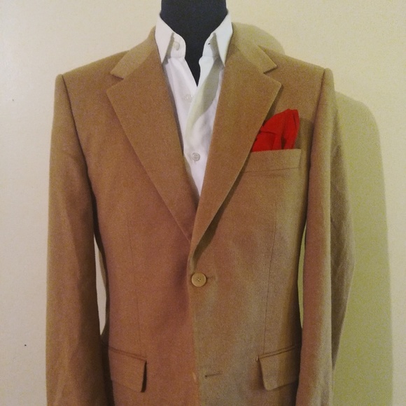 (40R) HUGO BOSS 100% Pure Camelhair Sports Blazer